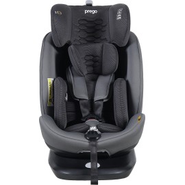 Prego Q9004 Tronfix i-Size 360 Dönebilir 0-36 Kg Oto Koltuğu Gri