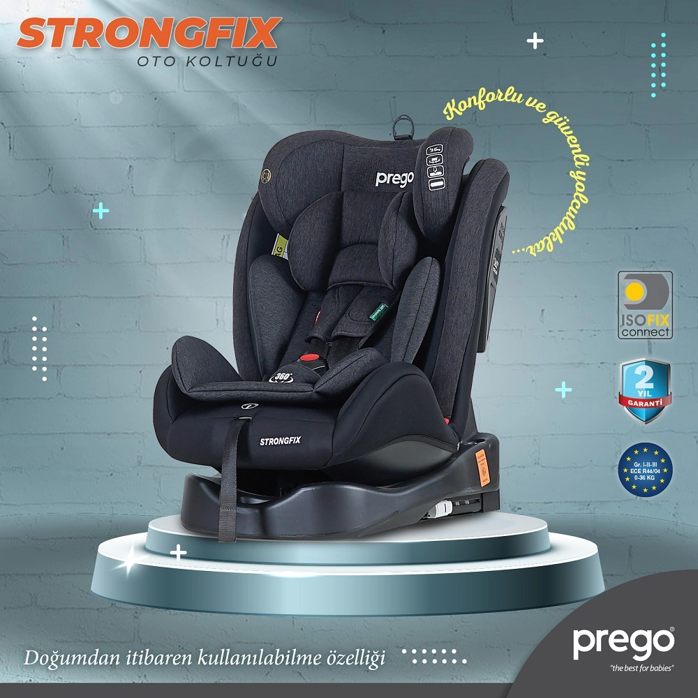Prego Strongfix İsofixli Oto koltuğu Prego Strongfix İsofixli Oto koltuğu