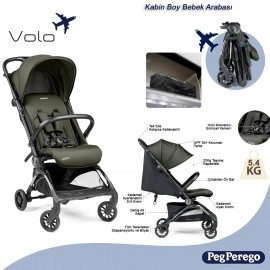 Peg Perego Volo Kabin Boy  Bebek Arabası Metal