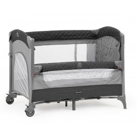 Pierre Cardin Luna Anne Yanı Park Yatak Oyun Parkı Yatak Hediyeli Gri