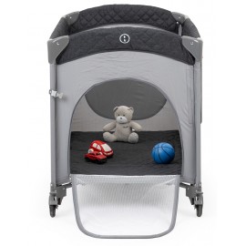 Pierre Cardin Luna Anne Yanı Park Yatak Oyun Parkı Yatak Hediyeli Gri