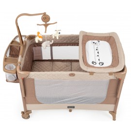 Pierre Cardin Luna Anne Yanı Park Yatak Oyun Parkı Yatak Hediyeli Kahve