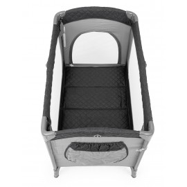 Pierre Cardin Luna Anne Yanı Park Yatak Oyun Parkı Yatak Hediyeli Gri