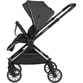 Prego Evoque 2425 İ-Size Travel Bebek Arabası Gri