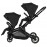 Prego İbiza Plus I-Size İkiz Travel Sistem Bebek Arabası Siyah