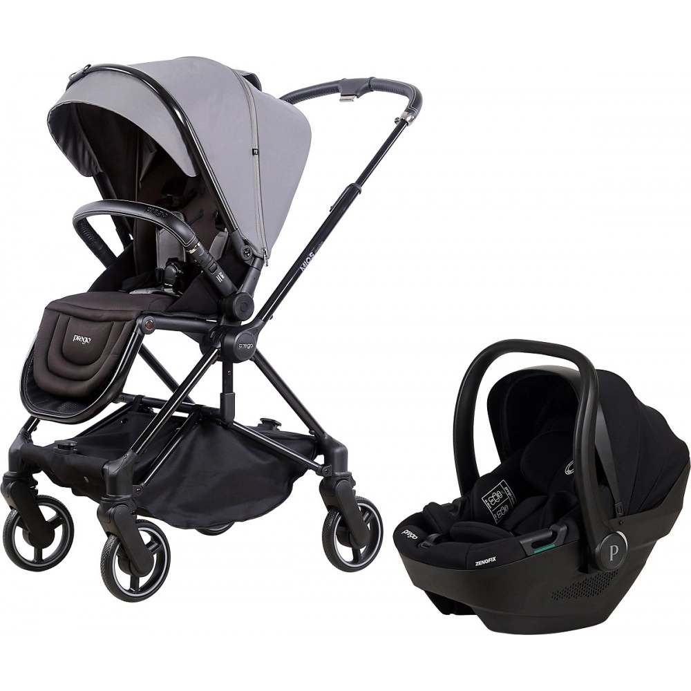 Prego Mios Premium I-Size Travel Sistem Bebek Arabası Gri