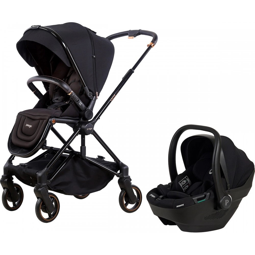 Prego Mios Premium I-Size Travel Sistem Bebek Arabası Siyah 