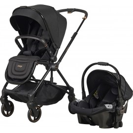 Prego 2099 Mios Premium Travel Sistem Bebek Arabası Siyah